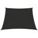 Voile d'ombrage 160 g/m² Noir 3/4x2 m PEHD - Photo n°1