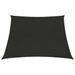 Voile d'ombrage 160 g/m² Noir 3/4x3 m PEHD - Photo n°1