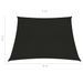 Voile d'ombrage 160 g/m² Noir 3/4x3 m PEHD - Photo n°6