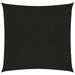 Voile d'ombrage 160 g/m² Noir 3,6x3,6 m PEHD - Photo n°1