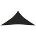Voile d'ombrage 160 g/m² Noir 3x3x3 m PEHD - Photo n°1