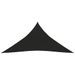 Voile d'ombrage 160 g/m² Noir 5x6x6 m PEHD - Photo n°1