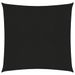 Voile d'ombrage 160 g/m² Noir 6x6 m PEHD - Photo n°1