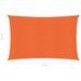 Voile d'ombrage 160 g/m² Orange 2,5x4 m PEHD - Photo n°6