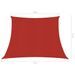 Voile d'ombrage 160 g/m² Rouge 3/4x3 m PEHD - Photo n°6