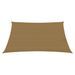 Voile d'ombrage 160 g/m² Taupe 2,5x2,5 m PEHD - Photo n°3