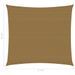 Voile d'ombrage 160 g/m² Taupe 2,5x2,5 m PEHD - Photo n°6