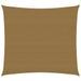 Voile d'ombrage 160 g/m² Taupe 2,5x3 m PEHD - Photo n°1