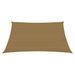 Voile d'ombrage 160 g/m² Taupe 2,5x3 m PEHD - Photo n°3