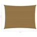 Voile d'ombrage 160 g/m² Taupe 2x3 m PEHD - Photo n°6