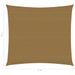 Voile d'ombrage 160 g/m² Taupe 3x3 m PEHD - Photo n°6