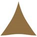Voile d'ombrage 160 g/m² Taupe 4x5x5 m PEHD - Photo n°1