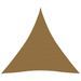 Voile d'ombrage 160 g/m² Taupe 5x5x5 m PEHD - Photo n°1