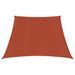 Voile d'ombrage 160 g/m² Terre cuite 3/4x2 m PEHD - Photo n°1