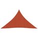 Voile d'ombrage 160 g/m² Terre cuite 5x5x6 m PEHD - Photo n°1