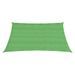 Voile d'ombrage 160 g/m² Vert clair 2x2 m PEHD - Photo n°3