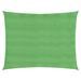 Voile d'ombrage 160 g/m² Vert clair 3,5x4,5 m PEHD - Photo n°1