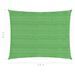 Voile d'ombrage 160 g/m² Vert clair 3,5x4,5 m PEHD - Photo n°6