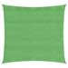 Voile d'ombrage 160 g/m² Vert clair 3x3 m PEHD - Photo n°1