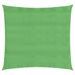 Voile d'ombrage 160 g/m² Vert clair 4x4 m PEHD - Photo n°1