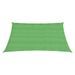 Voile d'ombrage 160 g/m² Vert clair 4x4 m PEHD - Photo n°3