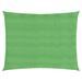 Voile d'ombrage 160 g/m² Vert clair 4x5 m PEHD - Photo n°1