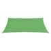 Voile d'ombrage 160 g/m² Vert clair 4x6 m PEHD - Photo n°3