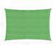 Voile d'ombrage 160 g/m² Vert clair 5x7 m PEHD - Photo n°6