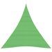 Voile d'ombrage 160 g/m² Vert clair 5x7x7 m PEHD - Photo n°1