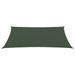 Voile d'ombrage 160 g/m² Vert foncé 2,5x3,5 m PEHD - Photo n°3