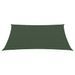 Voile d'ombrage 160 g/m² Vert foncé 2,5x3 m PEHD - Photo n°3