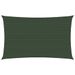 Voile d'ombrage 160 g/m² Vert foncé 2,5x5 m PEHD - Photo n°1