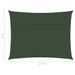 Voile d'ombrage 160 g/m² Vert foncé 2x2,5 m PEHD - Photo n°6