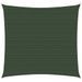 Voile d'ombrage 160 g/m² Vert foncé 2x2 m PEHD - Photo n°1