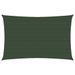 Voile d'ombrage 160 g/m² Vert foncé 2x4,5 m PEHD - Photo n°1