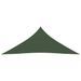 Voile d'ombrage 160 g/m² Vert foncé 3x4x4 m PEHD - Photo n°3