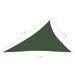 Voile d'ombrage 160 g/m² Vert foncé 3x4x5 m PEHD - Photo n°6