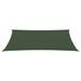 Voile d'ombrage 160 g/m² Vert foncé 3x6 m PEHD - Photo n°3