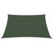 Voile d'ombrage 160 g/m² Vert foncé 4,5x4,5 m PEHD - Photo n°3