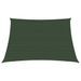 Voile d'ombrage 160 g/m² Vert foncé 4/5x4 m PEHD - Photo n°1