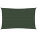 Voile d'ombrage 160 g/m² Vert foncé 4x6 m PEHD - Photo n°1