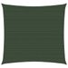 Voile d'ombrage 160 g/m² Vert foncé 5x5 m PEHD - Photo n°1