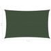 Voile d'ombrage 160 g/m² Vert foncé 5x7 m PEHD - Photo n°6