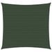 Voile d'ombrage 160 g/m² Vert foncé 6x6 m PEHD - Photo n°1