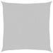 Voile d'ombrage gris clair 3,6x3,6 m 100% polyester oxford - Photo n°2