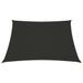 Voile de parasol Tissu Oxford carré 2,5x2,5 m Anthracite - Photo n°3