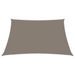 Voile de parasol Tissu Oxford carré 2,5x2,5 m Taupe - Photo n°3