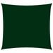 Voile de parasol Tissu Oxford carré 2,5x2,5 m Vert foncé - Photo n°1