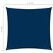 Voile de parasol Tissu Oxford carré 3,6x3,6 m Bleu - Photo n°6