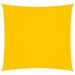 Voile de parasol Tissu Oxford carré 3,6x3,6 m Jaune - Photo n°1
